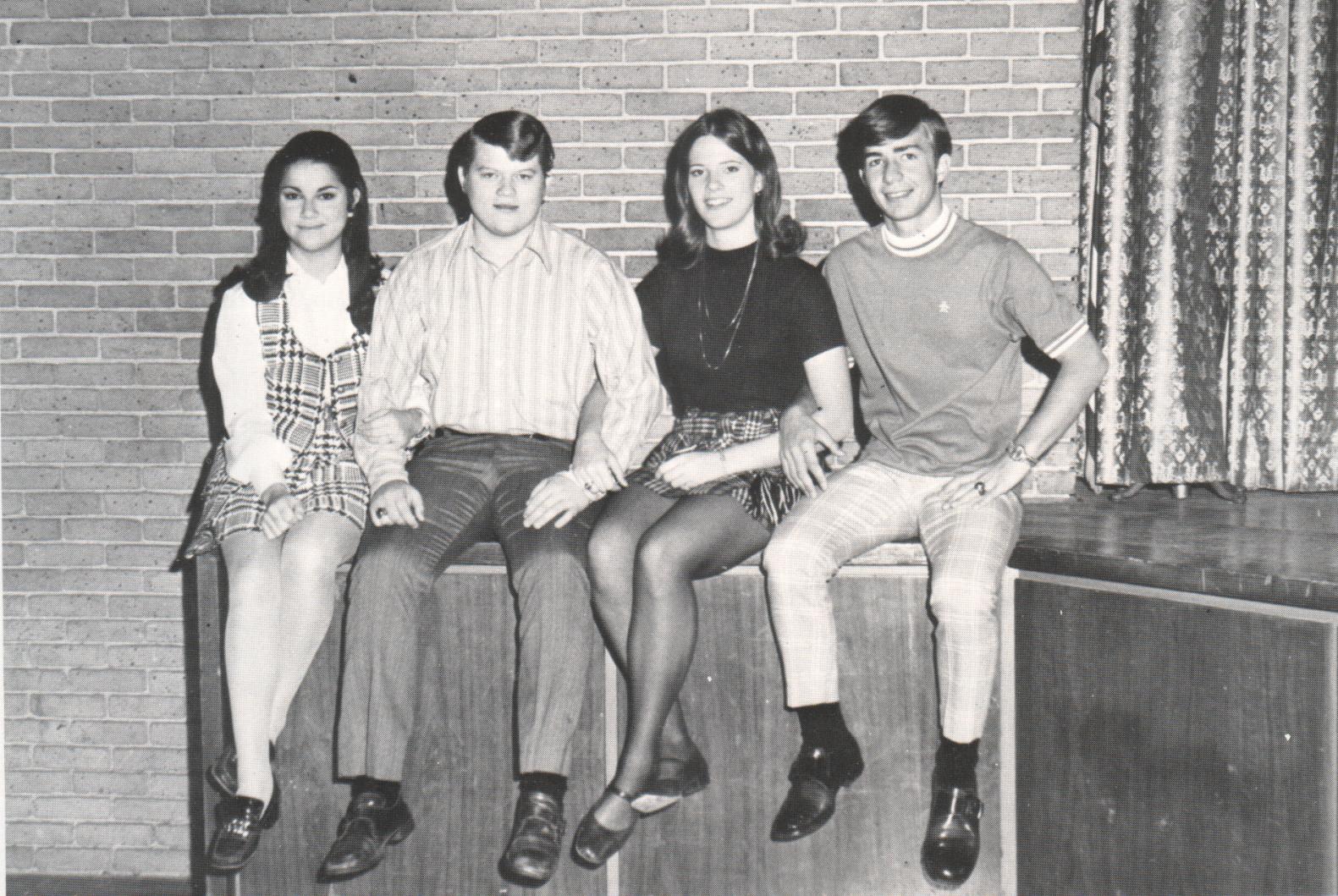 1971 - Class Officers (click to enlarge) 

